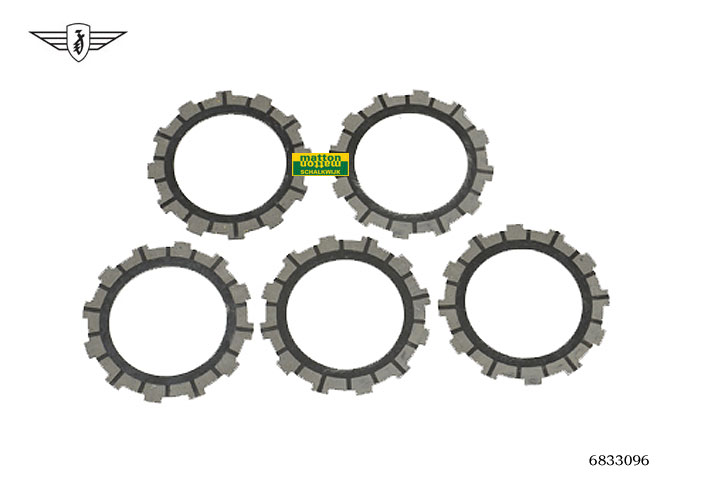6833096 Clutchplateset Zundap KS125 AC Newfren 6833096 Clutchplateset Zundap KS125 AC Newfren
